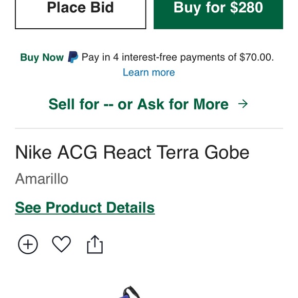 Nike ACG React Terra Gobe. Size 10 Men’s- Amarillo/Blue/Blk Colorway - Picture 8 of 11